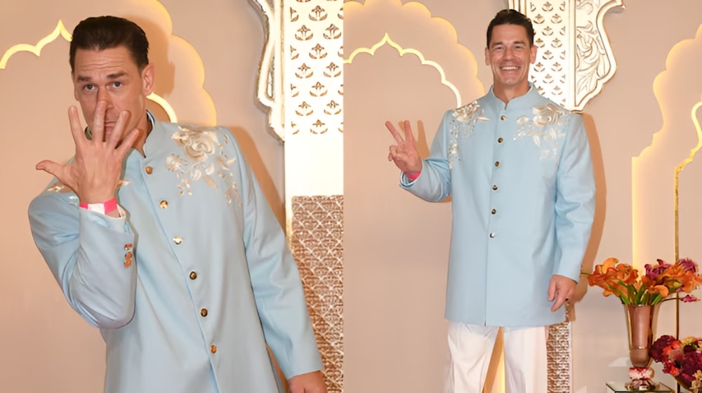 John Cena- Ambani Wedding