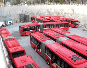 Metro bus service stopped working