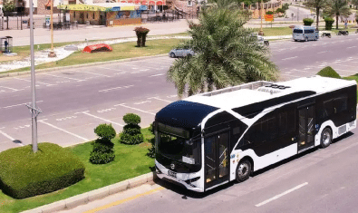 electric bus service Karachi