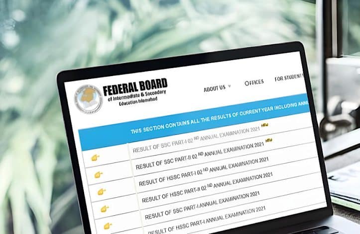 federal board result 2025