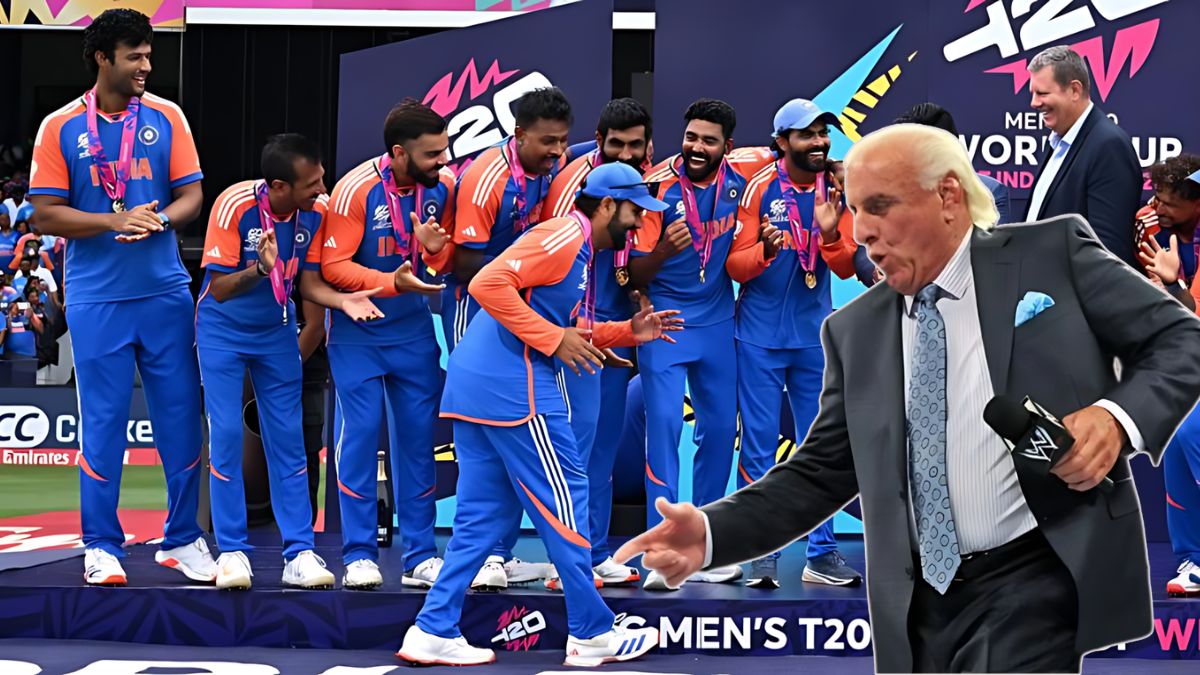 Wwe Legend Ric Flair Calls Out Rohit Sharma For Copying His Iconic Walk 