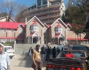 Murre Marhaba Chowk on Mall Road.
