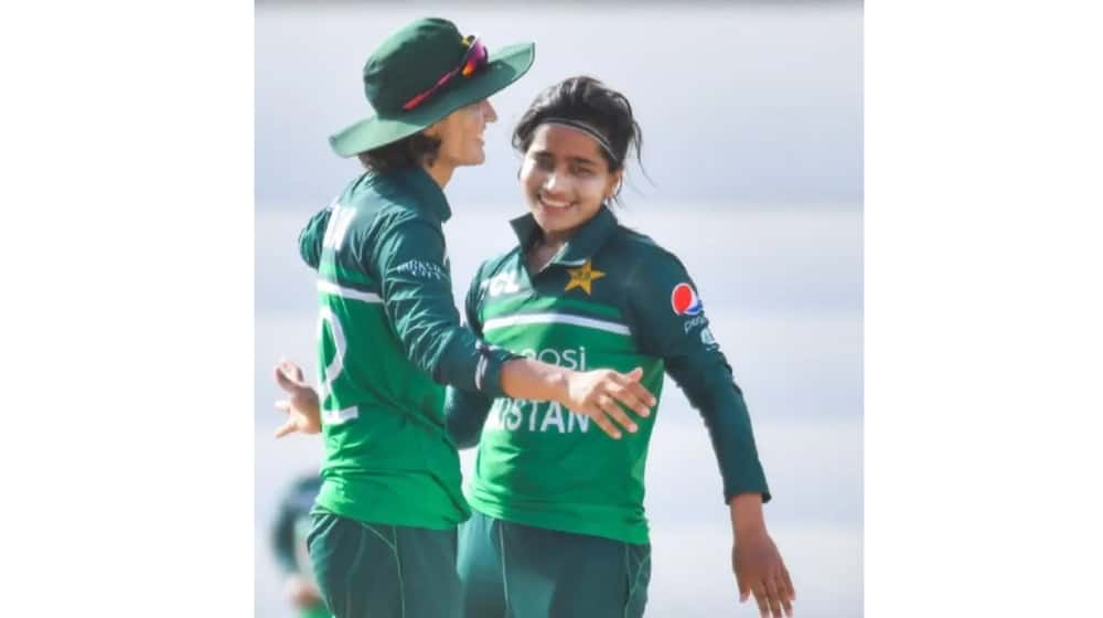 Fatima and Diana - Women Cricketers