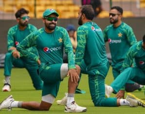pakistan cricketers fitness test