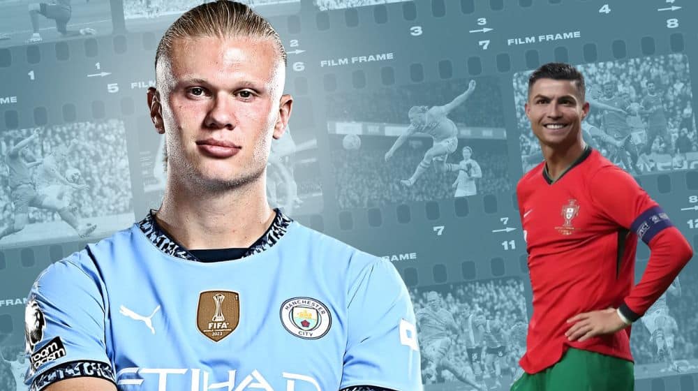 erling haaland Cristiano ronaldo