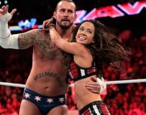 AJ Lee CM Punk WWE Teddy Long