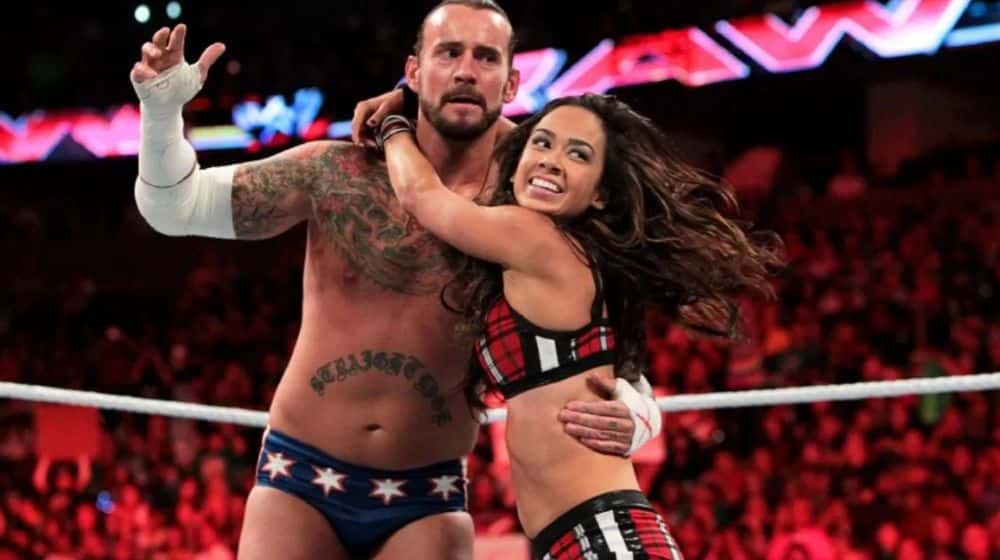 AJ Lee CM Punk WWE Teddy Long