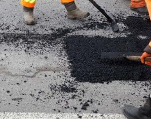 Repair of roads