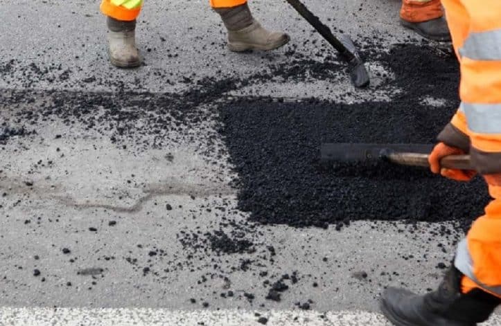 Repair of roads