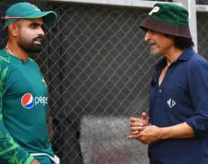Ramiz Raja and Babar Azam