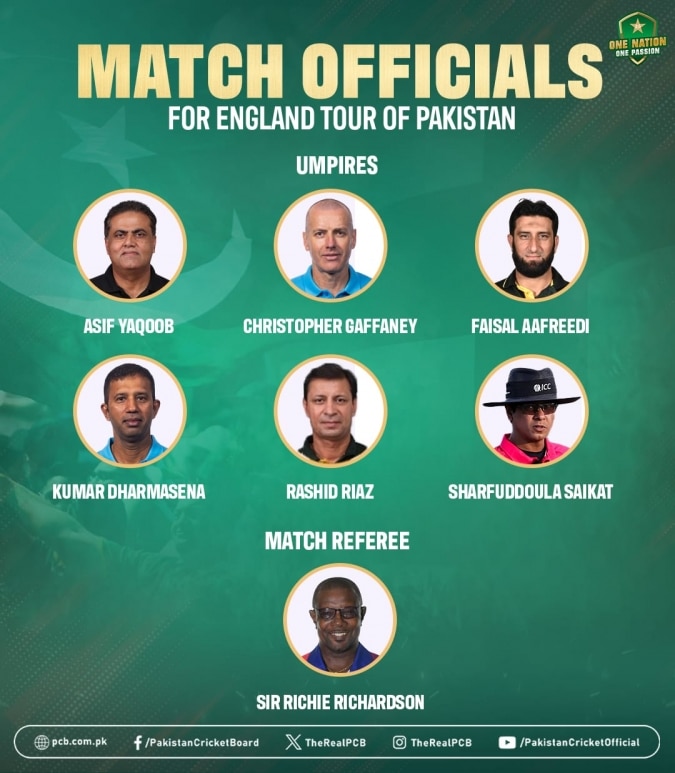 pcb england pakistan test