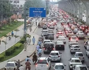 Traffic Plan Pakistan England Rawalpindi Test match