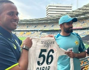 Babar Azam and Usman Khawaja