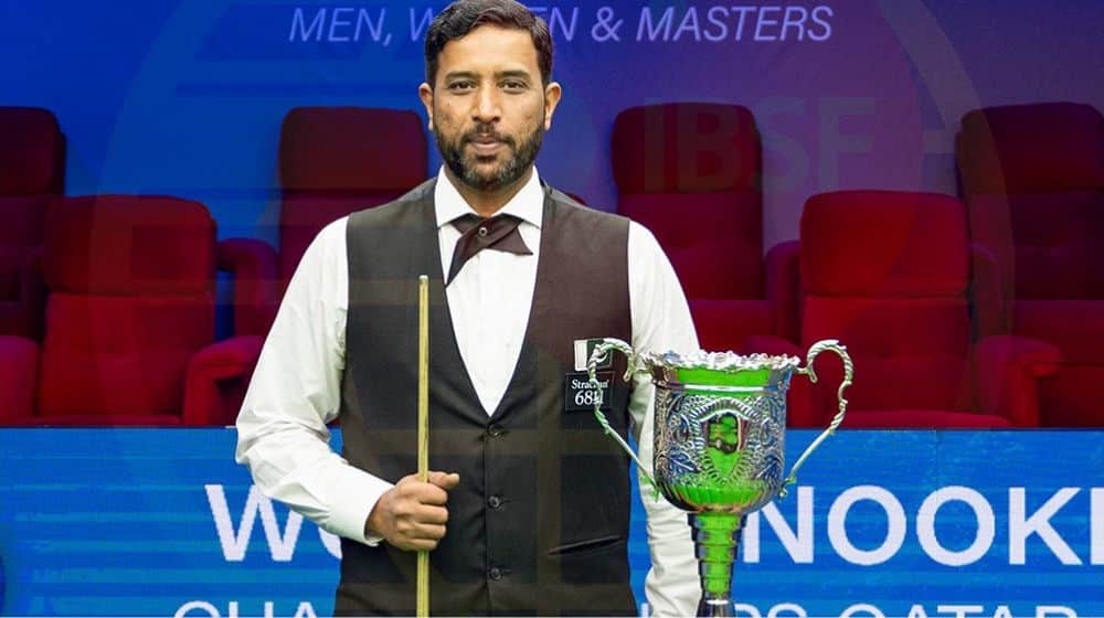 Muhammad Asif Wins Third IBSF World Snooker Championship