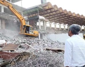 Gaddafi Stadium under renovation