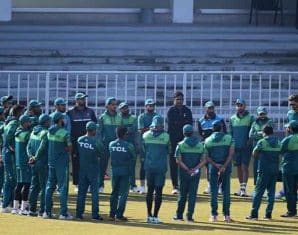 Pakistan Training ahead of Australia Series