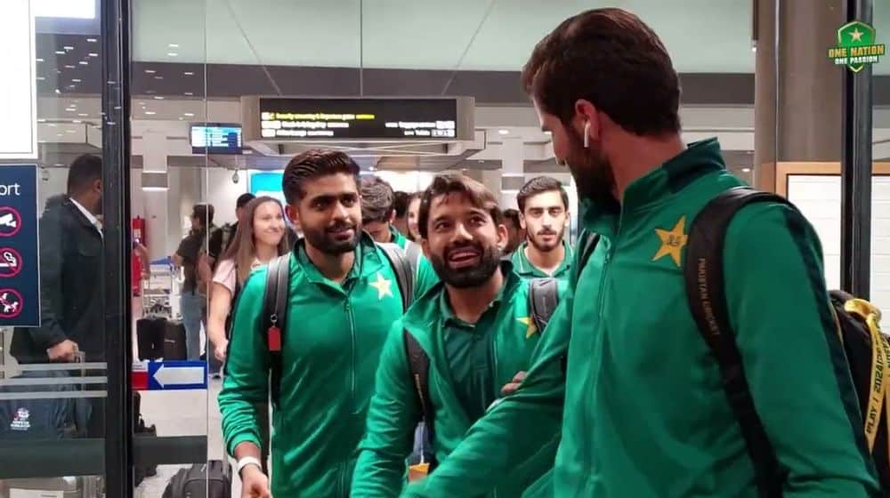 Pakistan Team Reaches Brisbane Ahead of 1st T20I