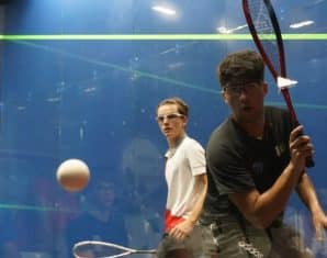 Pakistani Stars Shine in Chief of Air Staff Squash Championship Quarterfinals