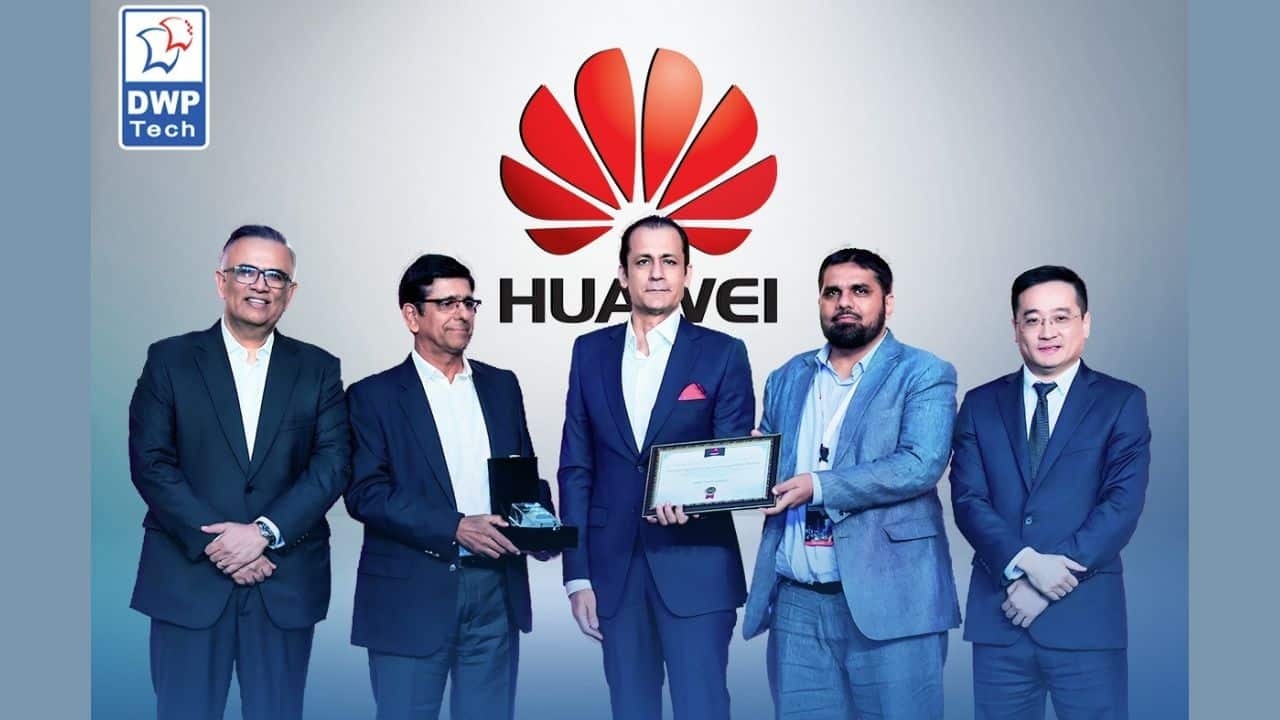 DWP Technologies Wins Huawei's Technology Integration Recognition Award at GITEX 2024