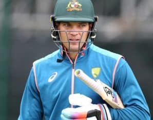 Alex Carey Signs Up for PSL 10 Player Draft
