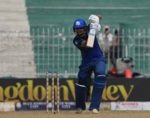 Haider Ali while Playing for Panthers in Champions T20 Cup