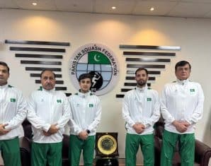 Pakistan Off to a Winning Start in World Team Squash Championship