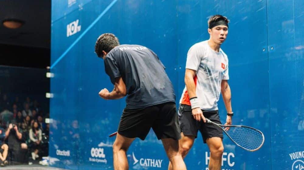 Pakistan Beat Hong Kong in World Squash Team Championships to Stay Undefeated