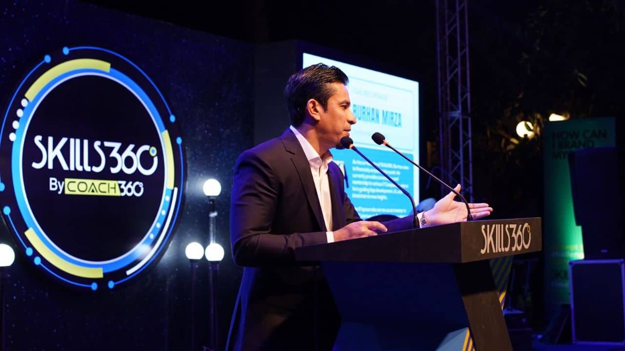Skills 360 launch event Burhan Mirza speech