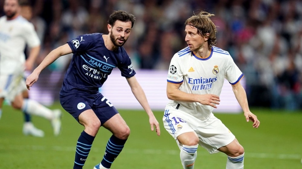 Champions League Play-off Draw Manchester City vs Real Madrid