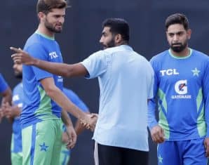 Former Captain Moin Khan Criticizes Players for Being 'Over-Friendly' with Indian Cricketers