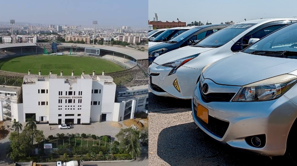 Karachi Champions Trophy Stadium Parking