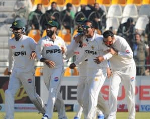 Pakistan Spinners Dominate Day 1 in Multan With Another Historic Performance