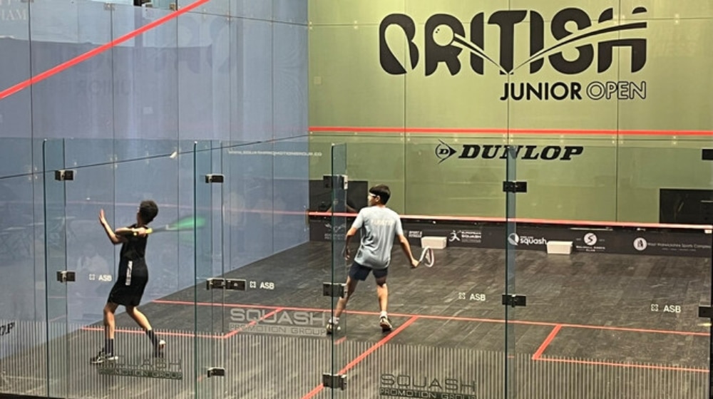 Sohail Adnan at the British Junior Open