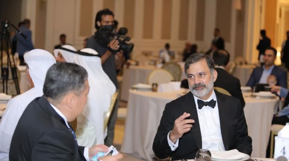 POA President Arif Saeed during a meeting