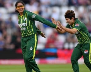Sadia Iqbal Included in ICC Women’s T20I Team of the Year 2024