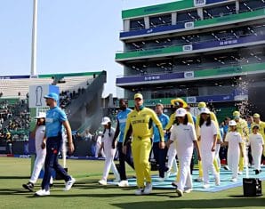 PCB Demands Explanation After India's Anthem Mistakenly Played at Champions Trophy game England vs Australia Lahore Gaddafi Stadium