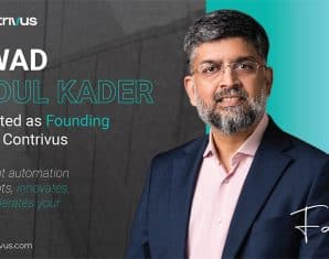 Fawad Abdul Kader Appointed as Founding CEO of Contrivus