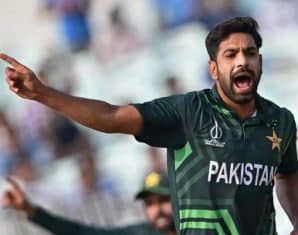Haris Rauf has suffered only a minor injury
