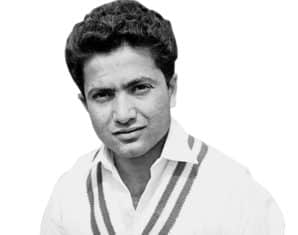 Hanif Mohammad's portrait