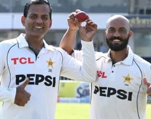 Noman Ali has been nominated for ICC's Men's Player of the Month