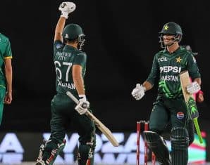 Pakistan and South Africa will square off in a tri-series encounter tomorrow