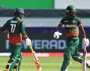 Jaker Ali and Towhid Hridoy take a run