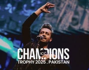 atif aslam champions trophy