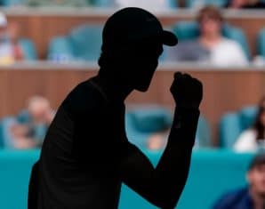 Jannik Sinner with the Australian Open trophy