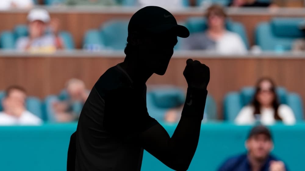 Jannik Sinner with the Australian Open trophy