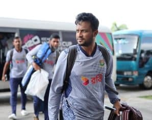 Shakib Al Hasan during his playing days