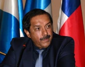 The FIH President Tayyab Ikram