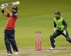 Moeen Ali during his playing days