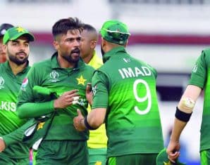 Imad Wasim during his Pakistan cricket team days