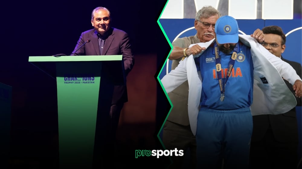 No PCB official was present at the Champions Trophy Closing Ceremony